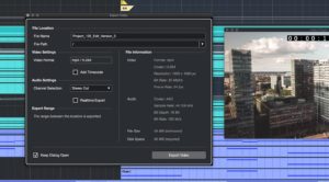 Video Export Render
