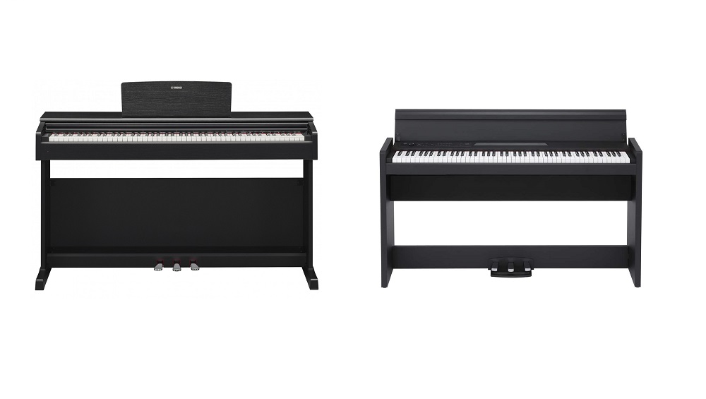 مقایسه پیانو Korg LP 380 و Yamaha YDP 164