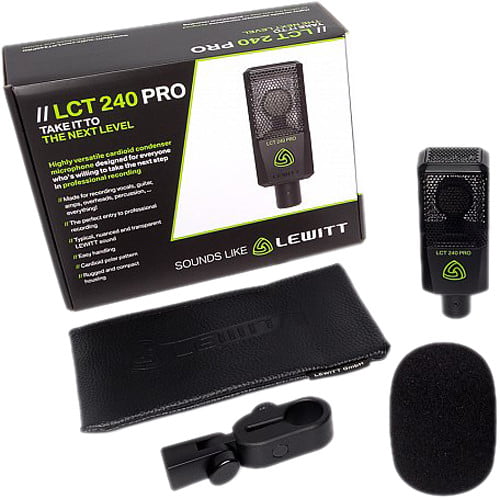 بهترین میکروفون های ضبط ووکال (Lewitt LCT 240 Pro)