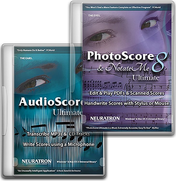 Neuratron PhotoScore Ultimate and NotateMe 2020 Bundle