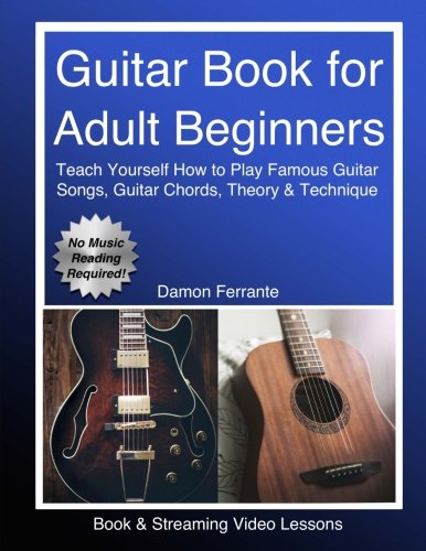 کتاب Guitar Book for Adult Beginners از Damon Ferrante