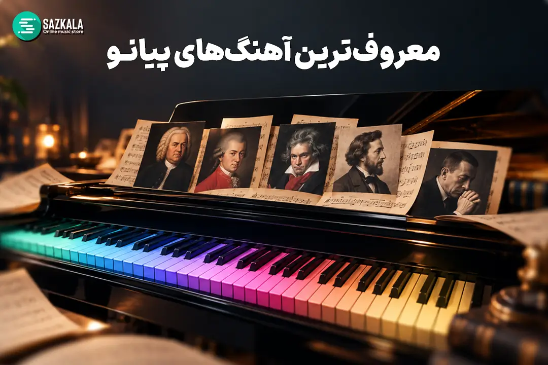 معروفترین قطعات پیانو