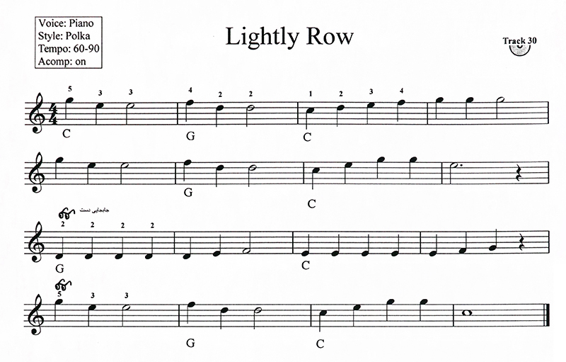 lightly row