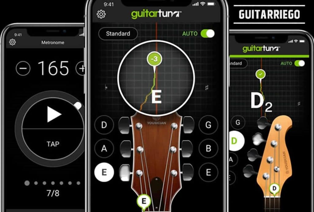 اپلیکیشن‌ Guitar Tuna
