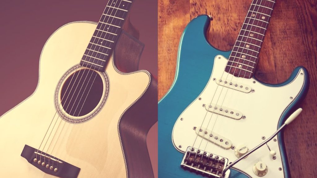 گیتار الکتریک چه فرقی با گیتار آکوستیک دارد؟
