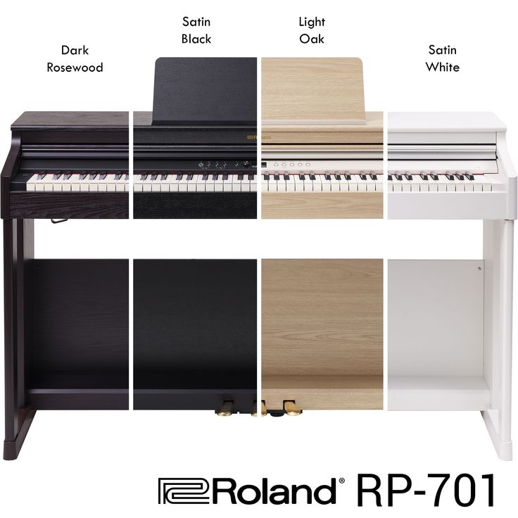 پر فروش ترین پیانو های دیجیتال حرفه ای (پیانو دیجیتال Roland RP 701)