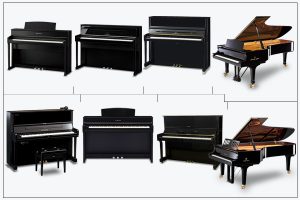 معرفی انواع پیانو