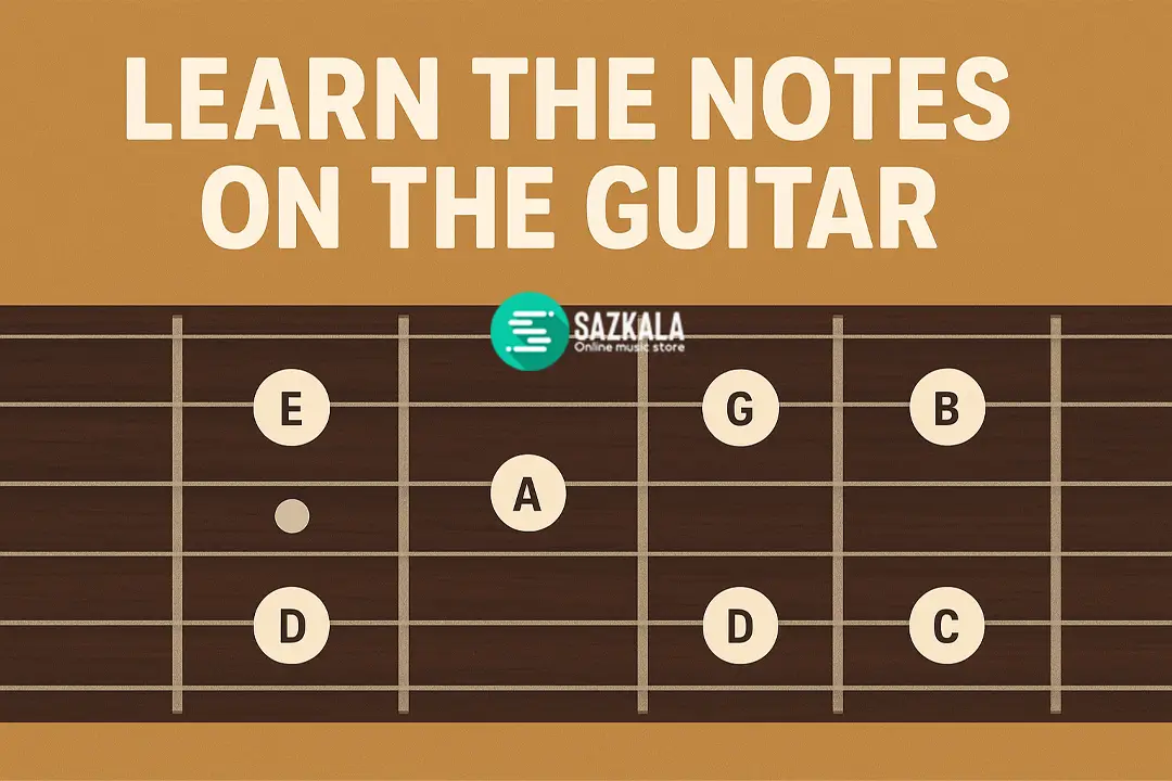 آموزش نت های گیتار