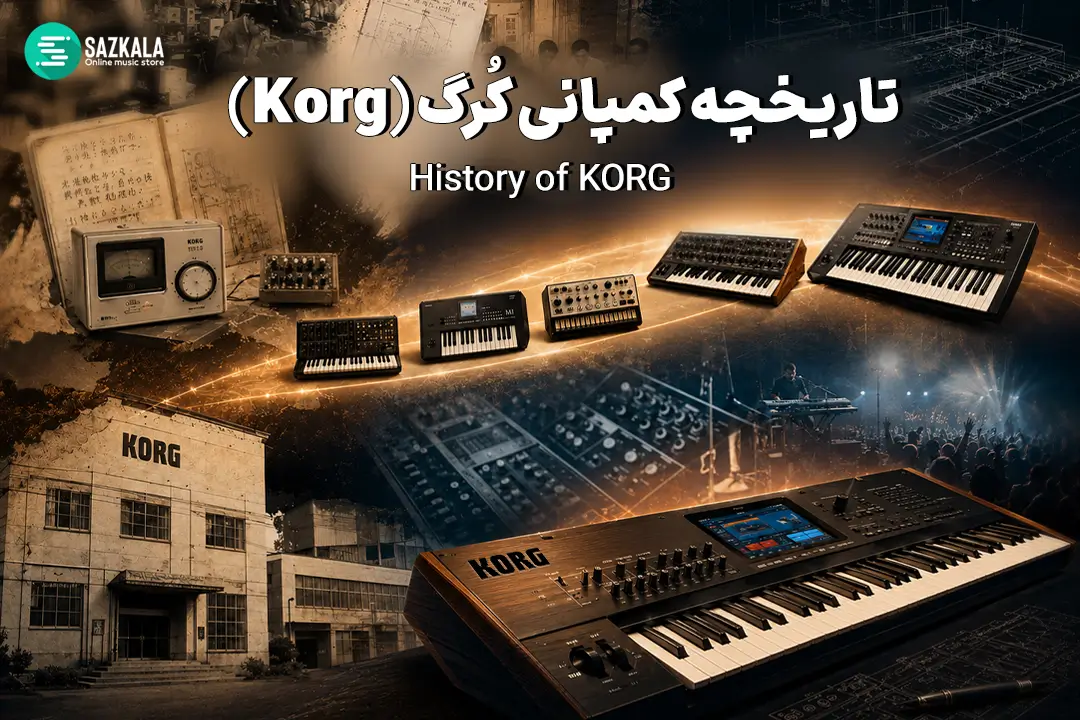 تاریخچه شرکت کرگ Korg