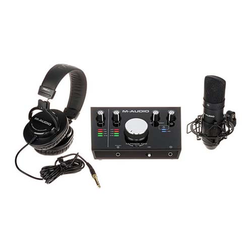 قیمت پکیج M-Audio M-Track 2x2 Vocal Studio Pro - سازکالا