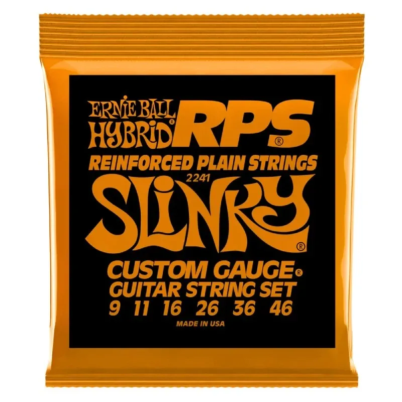 Ernie Ball RPS Reinforced Hybrid Slinky Electric Guitar Strings - 09-46 - 2241