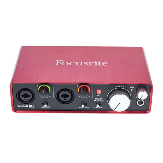 کارت صدا فوکوسرایت Focusrite Scarlett 2i2 G2