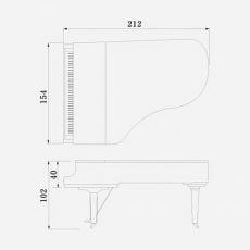 پیانو یاماها Yamaha C6X