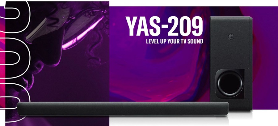 کیفیت صدای ساندبار YAS-209