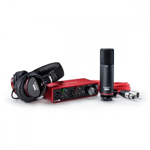 پکیج استودیویی Focusrite Scarlett 2i2 3rd Gen Studio Bundle