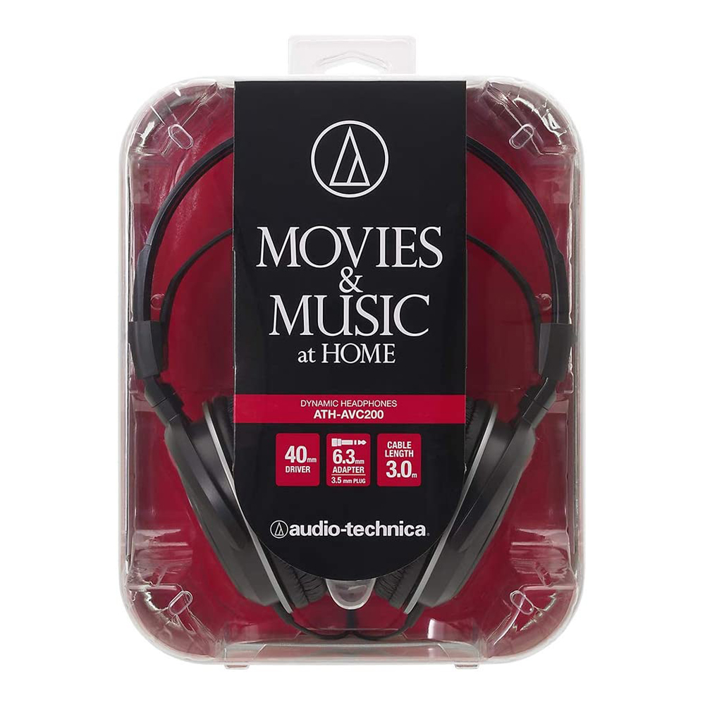 قیمت و مشخصات فنی هدفون Audio-Technica ATH-AVC200 SonicPro - سازکالا