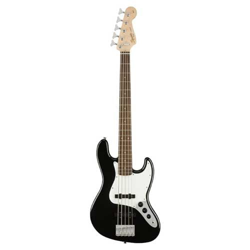 squier 5 string jazz bass