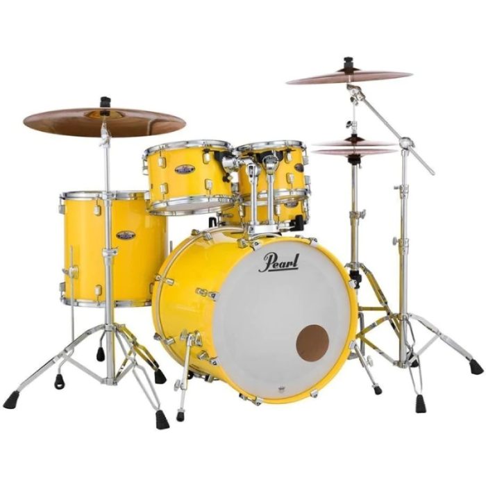 Pearl Decade Maple DMP925F/C229 Shell Pack – Solid Yellow بررسی