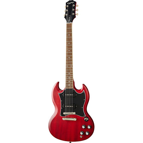 Epiphone SG Classic Worn P-90s Worn Cherry