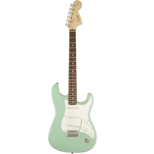 fender squier affinity stratocaster surf green