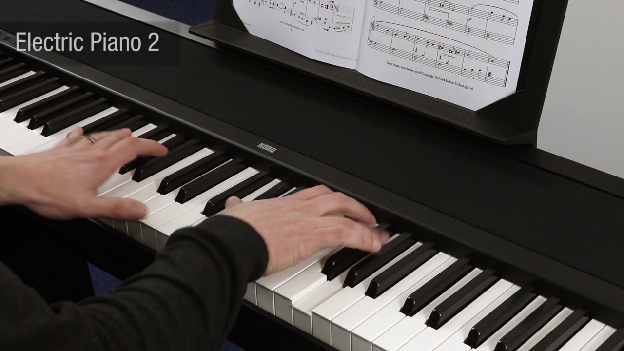قابلیت های پیانو کرگ مدل KORG B1