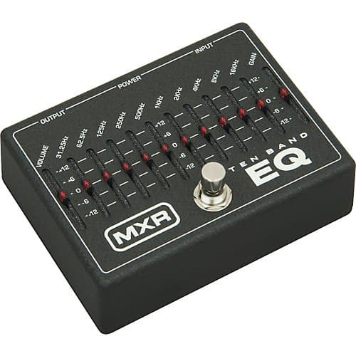 mxr 10 band eq black