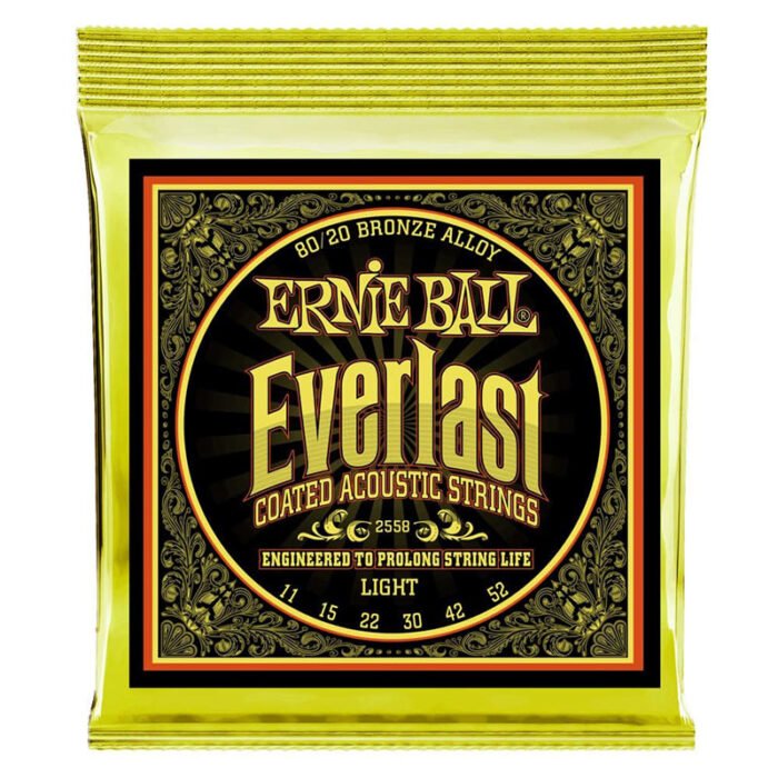 Ernie Ball Everlast Coat 8020 Bronze Light 11-52-سیم-گیتار