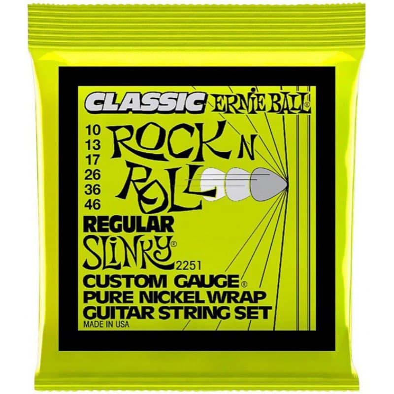 Ernie Ball Regular Slinky Classic Rock N Roll 10-46 - 2251