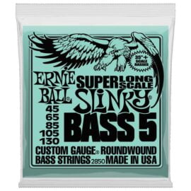 Ernie Ball Super Long Scale Slinky Nickel Wound Bass 45-130-سیم