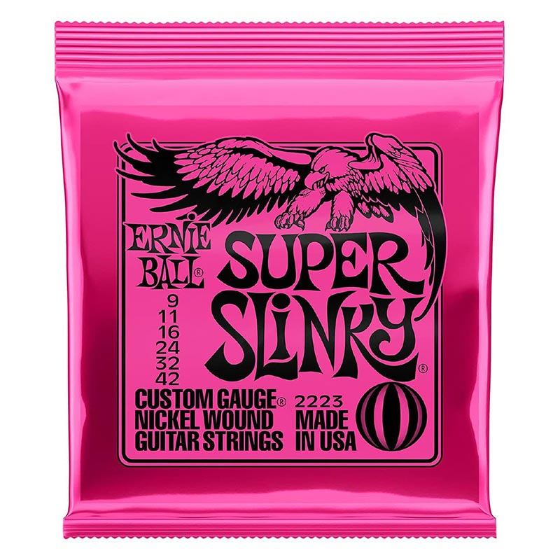 Ernie Ball Super Slinky Nickel Wound 9-42 - 2223