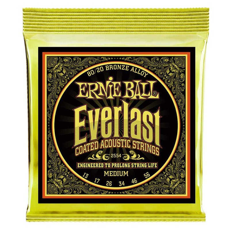 Ernie Ball Everlast Coat 80/20 Bronze Medium 13-56 - 2554