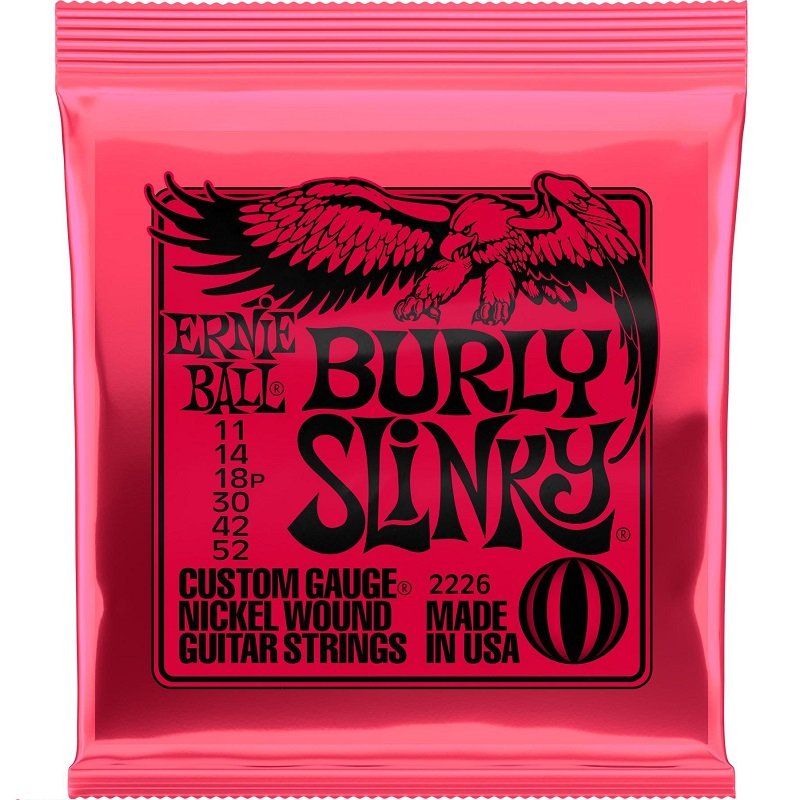 Ernie Ball Burly Slinky Nickel Wound 11-52 - 2226