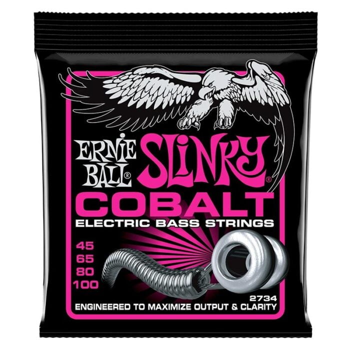 Ernie Ball Super Slinky Cobalt Bass 45-100-سیم