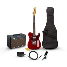 G&L Pack No.1 Tribute ASAT Classic Bluesboy RW - Candy Apple Red