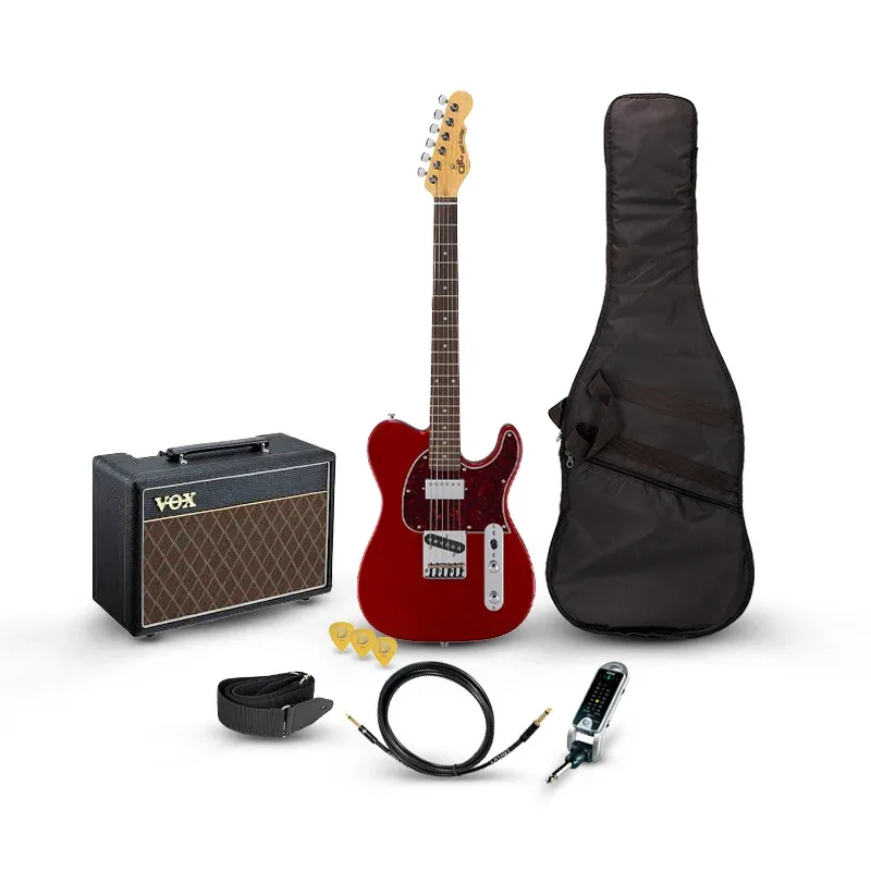 G&L Pack No.1 Tribute ASAT Classic Bluesboy RW - Candy Apple Red