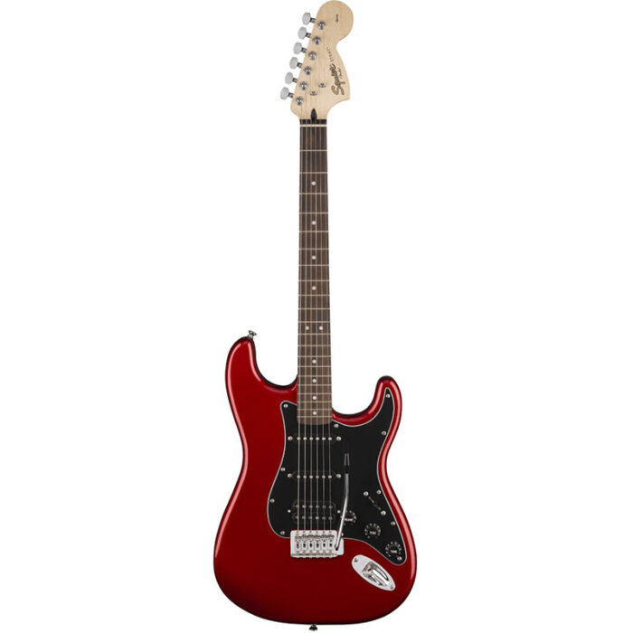 Fender Squier Affinity Strat HSS Pack-Candy Apple Red With Amp قیمت