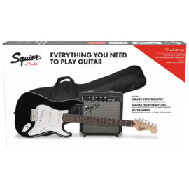 Squier Stratocaster Pack-Black پکیج گیتار الکتریک
