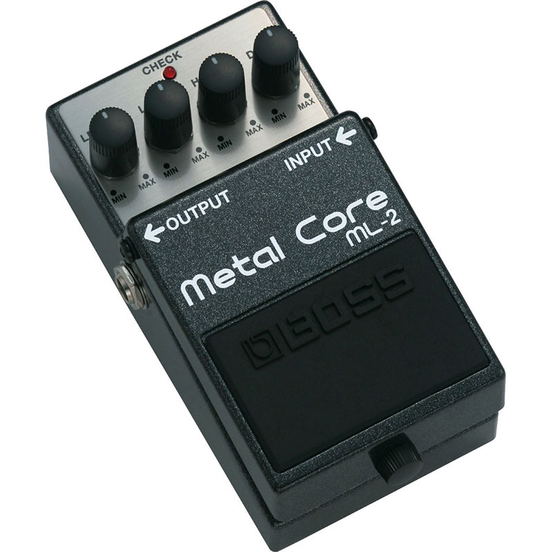 boss metalcore distortion pedal