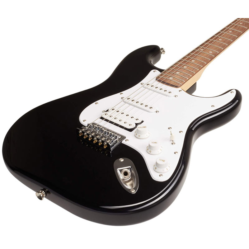 squier bullet strat hss black