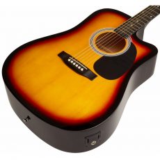 SQUIER SA-105CE DREADNOUGHT SUNBURST