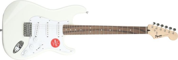 Squier Bullet HT - Arctic White with Indian Laurel Fingerboard