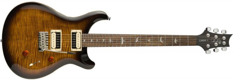 PRS SE Custom 24 Black Gold Sunburst گیتار الکتریک