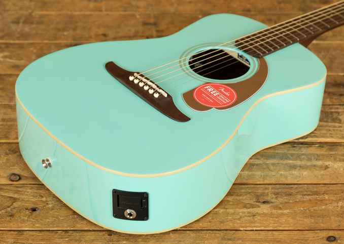 Fender Malibu Player Electro-Acoustic Aqua Splash