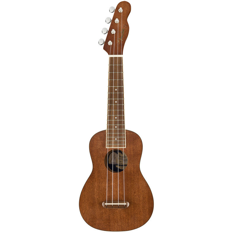 Fender Seaside Soprano Ukulele Pack Natural