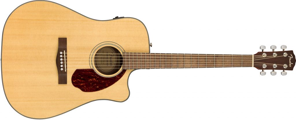 Fender CD-140SCE Dreadnought Acoustic Electric Guitar Natural