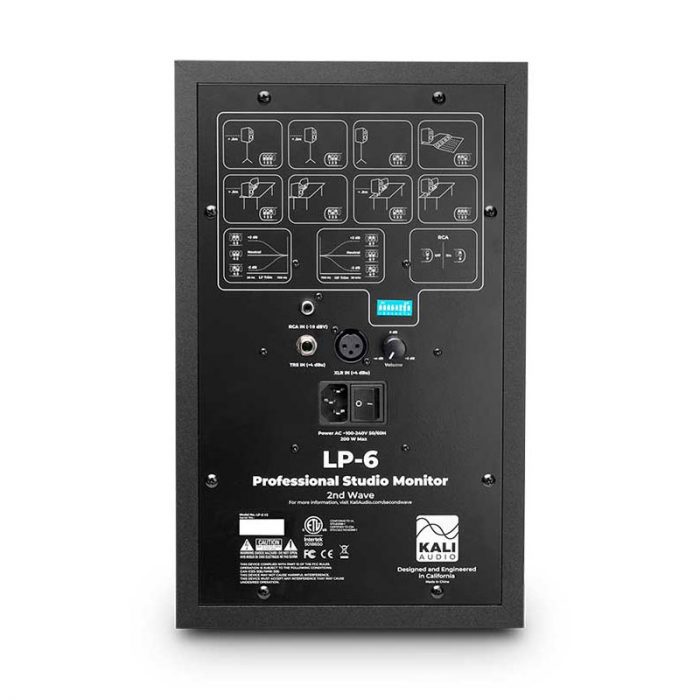 kali-audio-lp-6-v2-6-5-inch-black-قیمت