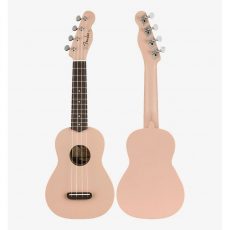 Fender Venice Soprano Uke - Shell Pink