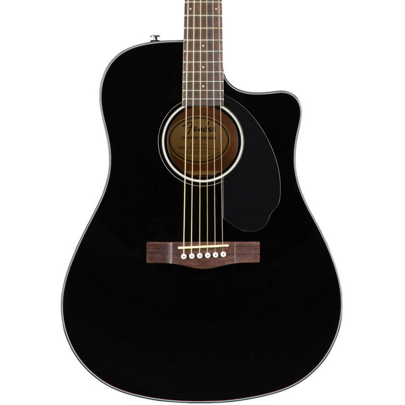 fender cd60sce black