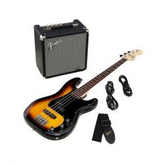 SQUIER AFFINITY PRECISION PJ PACK – Brown Sunburst