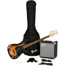 SQUIER AFFINITY PRECISION PJ PACK – Brown Sunburst